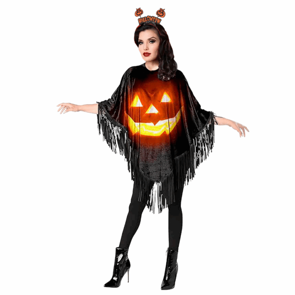 Poncho de flecos - Imagen 2