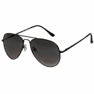 Lentes de Sol negros estilo aviador para disfraz de policía o agente