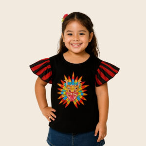 Camisa Raya Negro-Rojo