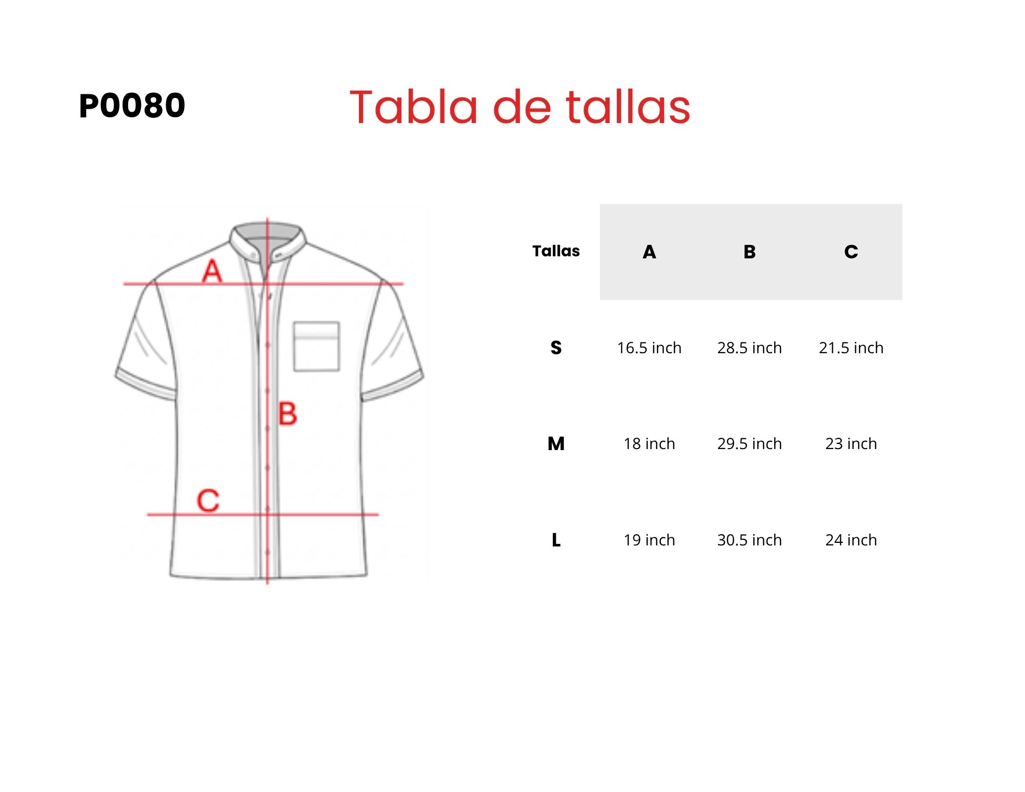 Camisa Guayabera Cruda Caballero - Imagen 2