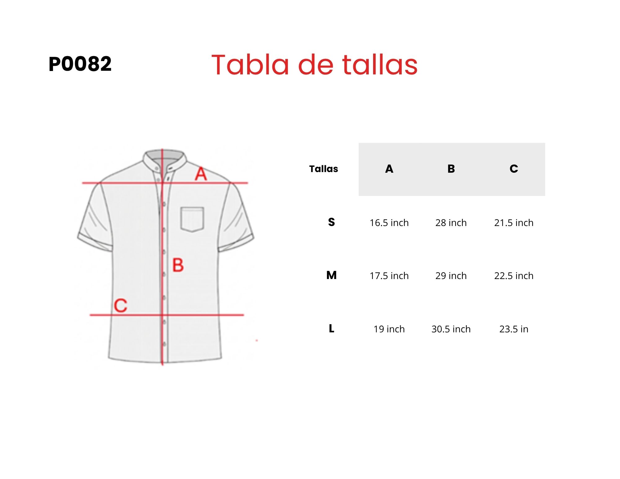 Camisa Guayabera Azul Manga Corta - Imagen 2