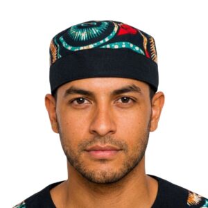 Kuffi con Estampado de Ondas - Accesorio